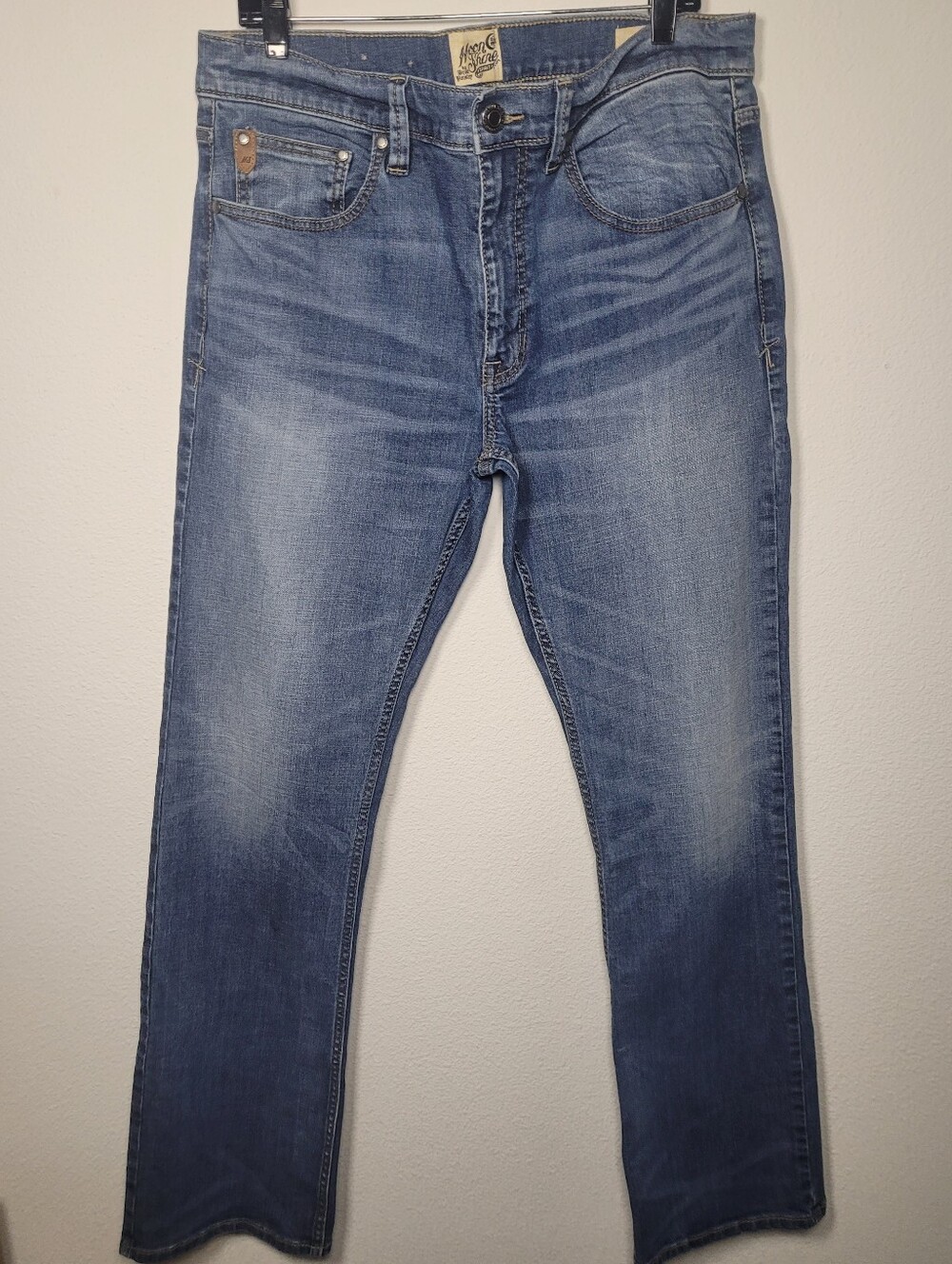 Moonshine Spirit Brad Paisley Mens 36x36 Slim Bootcut Jeans 120 Proof Western